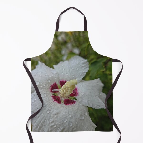 Item preview, Water drops on a Rose of Sharon. designed and sold by Betsy Phillips.