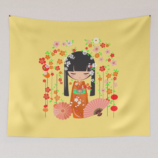 Item preview, Kokeshi Doll designed and sold by urrin DESIGN.