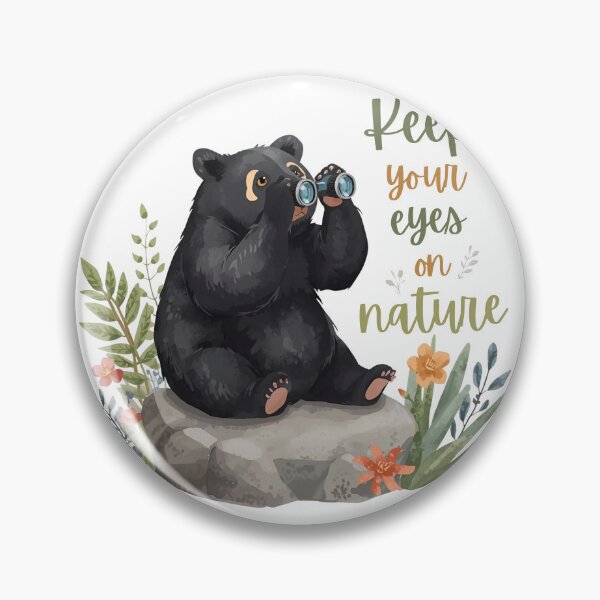 Item preview, Spectacled bear observing nature designed and sold by ColombiaWild.