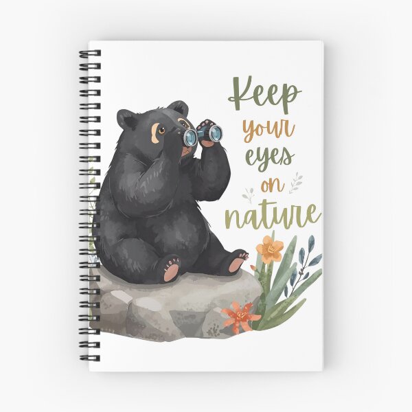 Item preview, Spectacled bear observing nature designed and sold by ColombiaWild.