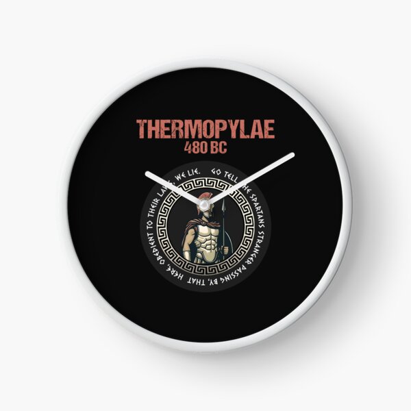 Item preview, Battle of Thermopylae Epitaph Spartan Hoplite designed and sold by NecklaceArtGift.
