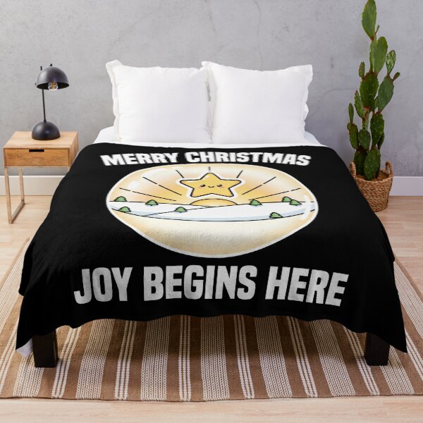 Item preview, MERRY CHRISTMAS - JOY BEGINS HERE designed and sold by KEF Custom.