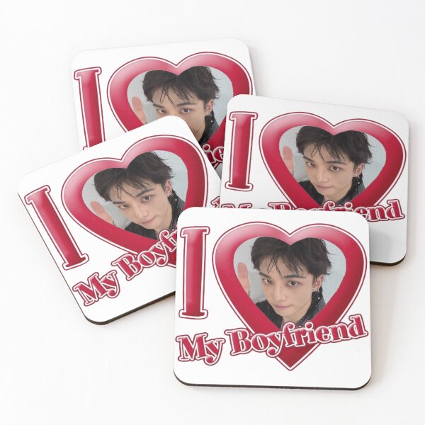 Item preview, Hyunjin skz i love my boyfriend designed and sold by zoneforyou.