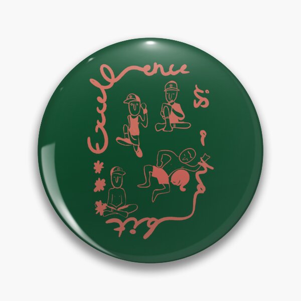 Item preview, Excellence is a habit designed and sold by NecklaceArtGift.