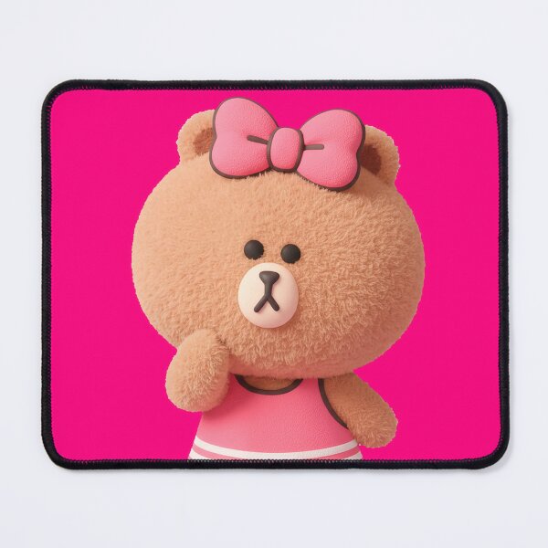 Item preview, LINE Friends Choco Bear - Kawaii Fashionista Bear - Urban and Glam Style for K-Pop and Fashion Lovers designed and sold by William Cano.