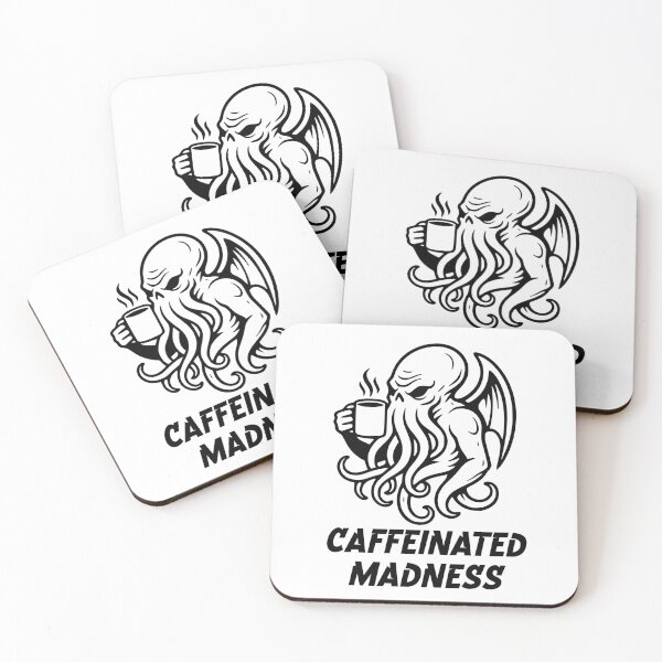 Item preview, Caffeinated madness - Cthulhu coffee designed and sold by JoRealm.