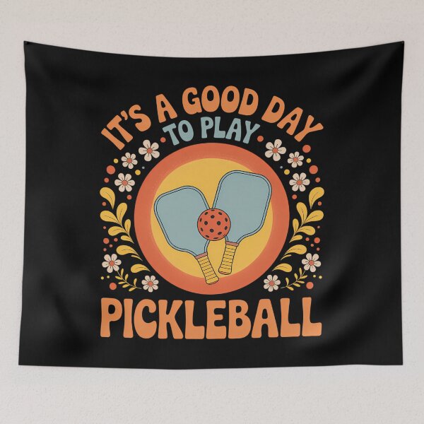 Artikelvorschau, Es ist ein guter Tag, um Pickleball zu spielen entworfen und verkauft von brynatshop.