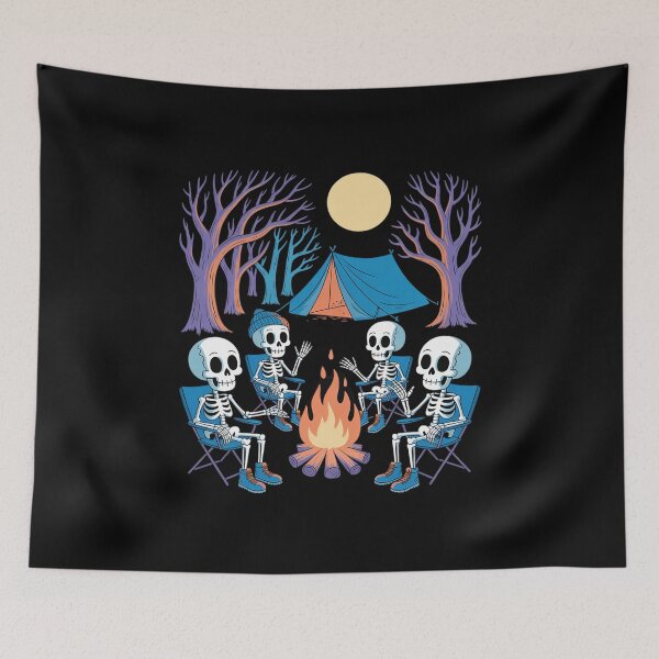 Item preview, Happy Camp-O-Ween Halloween Camping Camper 6 designed and sold by ClassicAnthony.