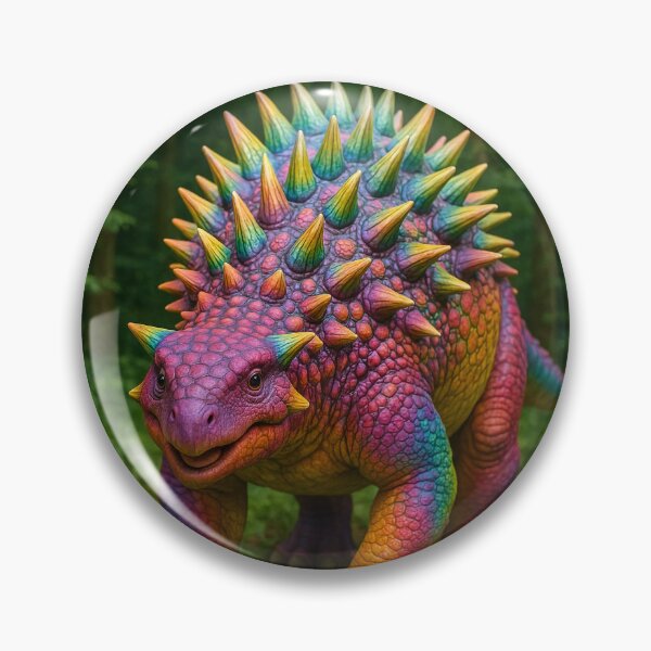 Artikelvorschau, Bunter Ankylosaurus entworfen und verkauft von Tridentulus.