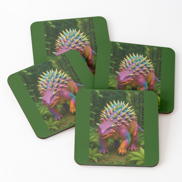 Item preview, Colorful Ankylosaurus designed and sold by Tridentulus.