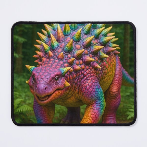 Item preview, Colorful Ankylosaurus designed and sold by Tridentulus.