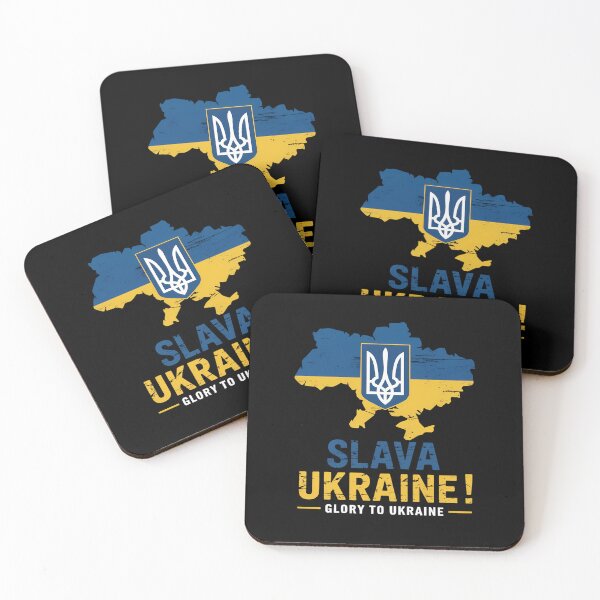Item preview, Ukraine Slava Ukraine Glory to Ukraine Flag Map designed and sold by brynatshop.