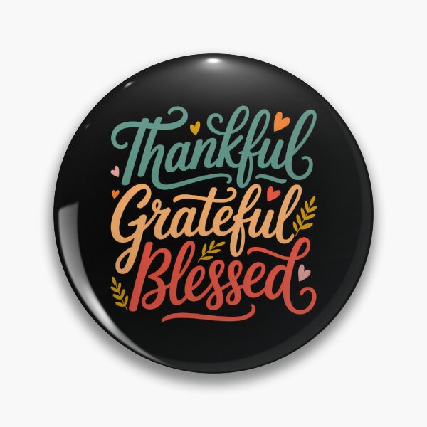 Item preview, Thankful Grateful Blessed designed and sold by brynatshop.