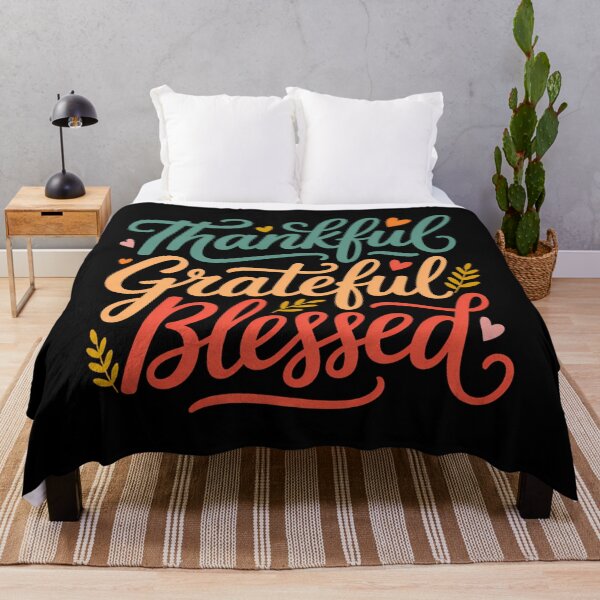 Item preview, Thankful Grateful Blessed designed and sold by brynatshop.