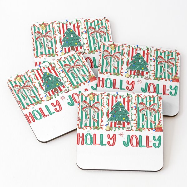 Item preview, Holly Jolly, Christmas The Most Wonderful Time Of The Year designed and sold by vintagearttee.