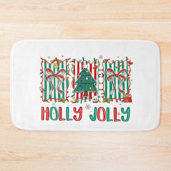 Item preview, Holly Jolly, Christmas The Most Wonderful Time Of The Year designed and sold by vintagearttee.