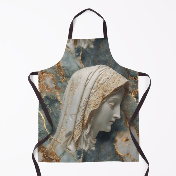 Item preview, Theotokos in Marble – Sacred Iconic Art for Catholic and Orthodox Devotion designed and sold by Nicholas Panek.