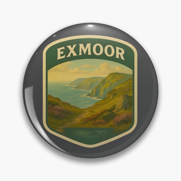 Item preview, Vintage British National Park Poster: Exmoor designed and sold by PinUpPizzazz.