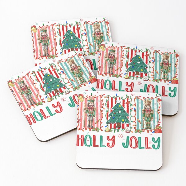 Item preview, Nutcracker Holly Jolly, Merry Christmas  designed and sold by vintagearttee.