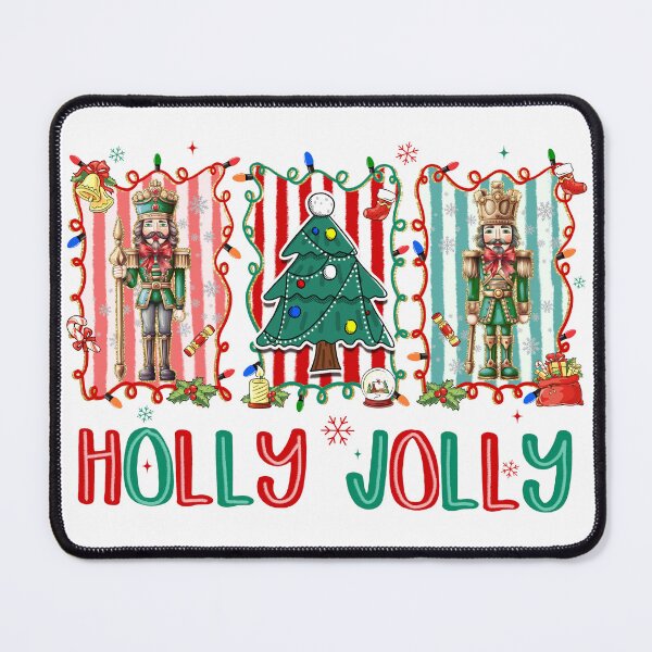 Item preview, Nutcracker Holly Jolly, Merry Christmas designed and sold by vintagearttee.