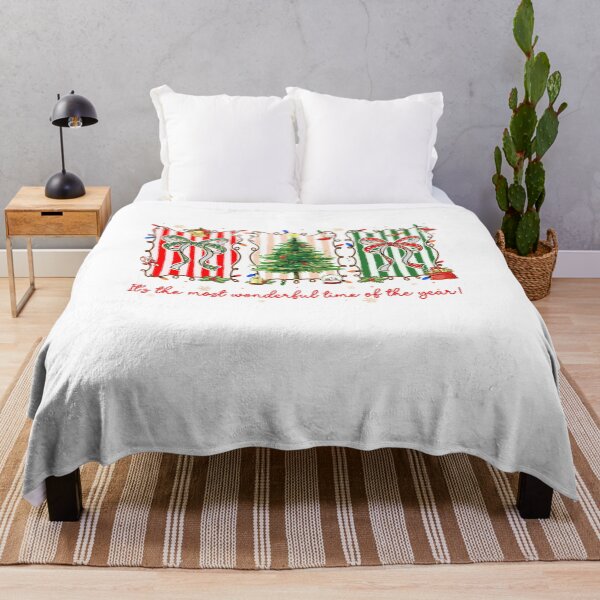 Item preview, Couquette It's The Most Wonderful Time Of The Year,  Holly Jolly, Merry Christmas  designed and sold by vintagearttee.