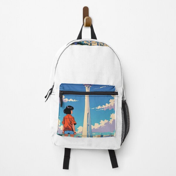 Item preview, Retro Anime Girl Cute Dallas EE.UU Travel 80s Design designed and sold by ANIMEX00.