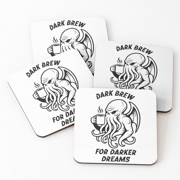 Item preview, Dark brew for darker dreams - Cthulhu coffee designed and sold by JoRealm.