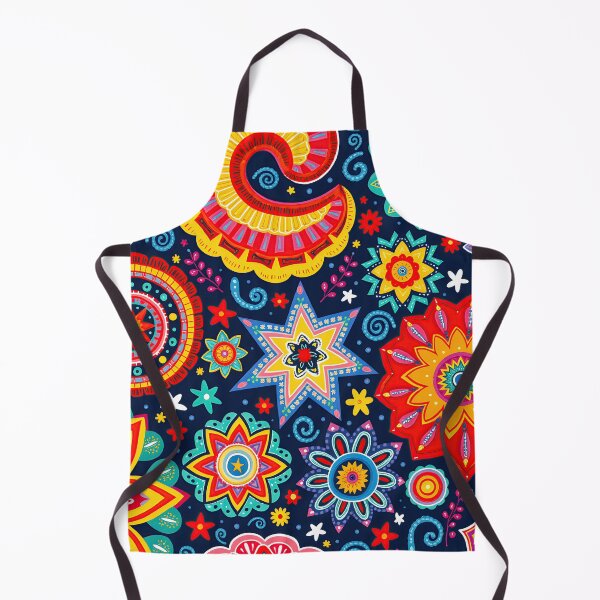Item preview, Psychedelic Bloom: Retro Swirls Stars Pattern designed and sold by Prints and Lifestyle.