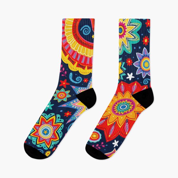 Item preview, Psychedelic Bloom: Retro Swirls Stars Pattern designed and sold by Prints and Lifestyle.