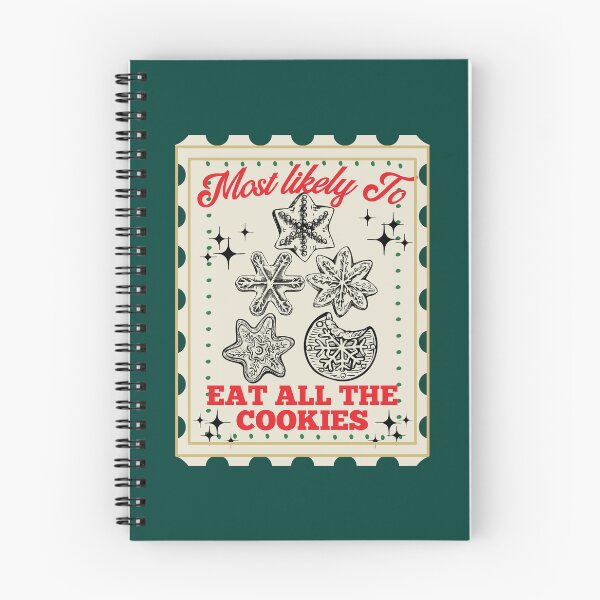 Item preview, Most Likely To Eat All The Cookies For Family Christmas, Funny Family Christmas Sayings designed and sold by Forevermore.