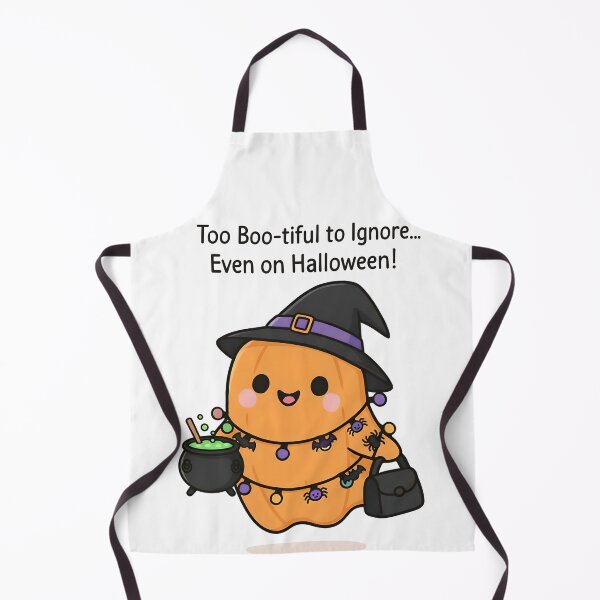 Item preview, Too Boo-tiful Ghost with Witch Hat designed and sold by jasperDesigns.