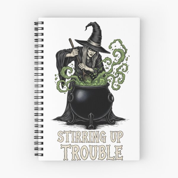 Aperçu de l'œuvre Potion de sorcière : semer le trouble - Chaudron effrayant créée et vendue par SamSupershirt.