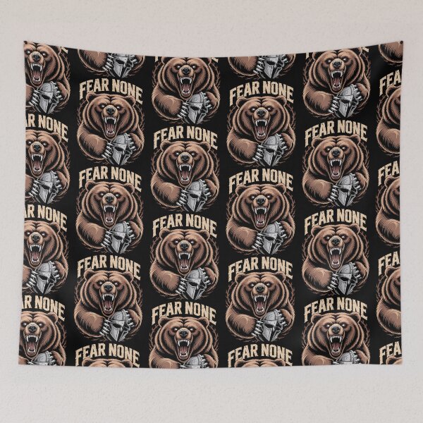 Item preview, Fear None – Roaring Bear Warrior Strength designed and sold by Taans-Creation.