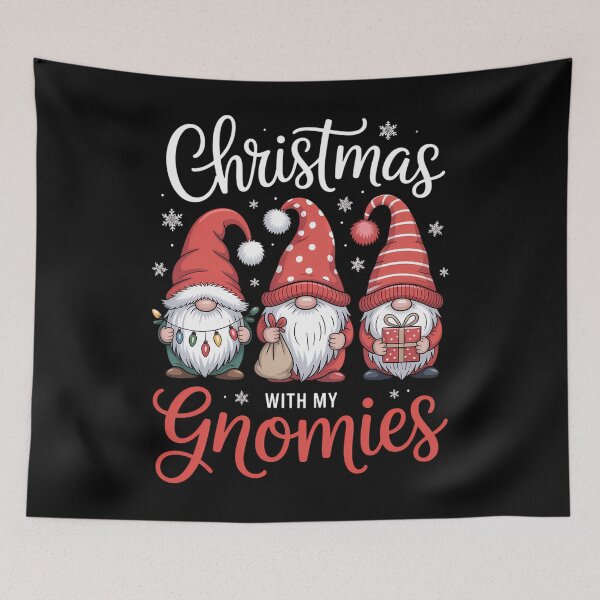Item preview, Christmas With My Gnome Family Christmas Buffalo Plaid designed and sold by brynatshop.