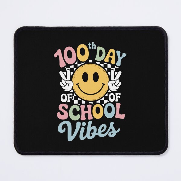 Item preview, 100th Day of School Vibes Smiley Face designed and sold by Gogetgiggles.