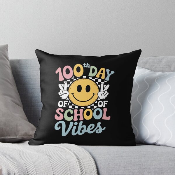 Item preview, 100th Day of School Vibes Smiley Face designed and sold by Gogetgiggles.