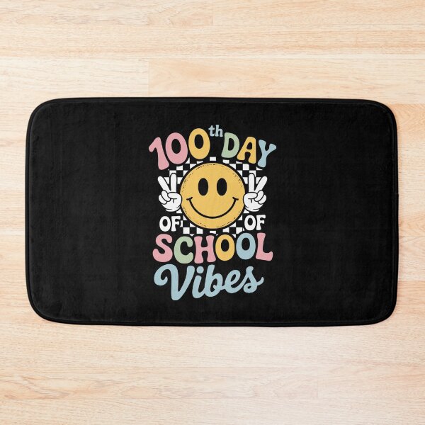 Item preview, 100th Day of School Vibes Smiley Face designed and sold by Gogetgiggles.