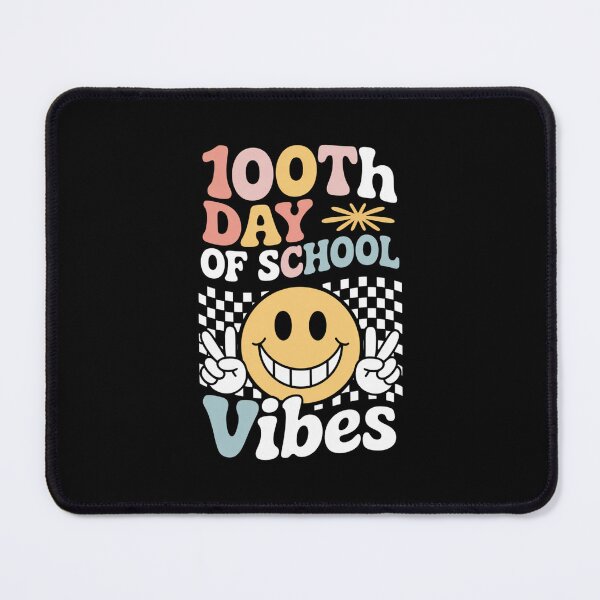 Item preview, 100th Day of School Vibes Smiley Face designed and sold by Gogetgiggles.