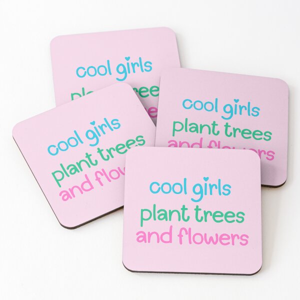 Item preview, Cool Girls Plant Trees And Flowers designed and sold by lovelywhimsyart.