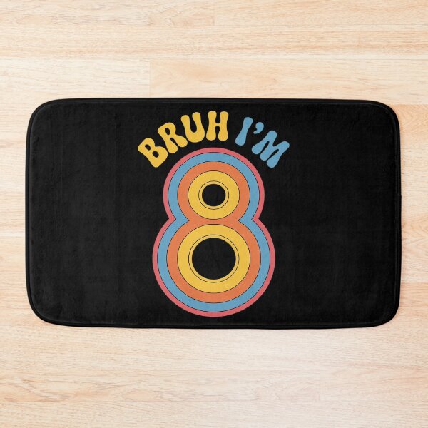 Item preview, Bruh It's My 8th Birthday I'm 8 Year Old Birthday  designed and sold by HuValverdeArt.