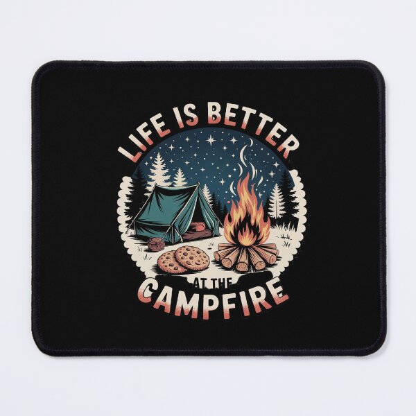 Item preview, Life Is Better At The Campfire Camping designed and sold by ClassicAnthony.