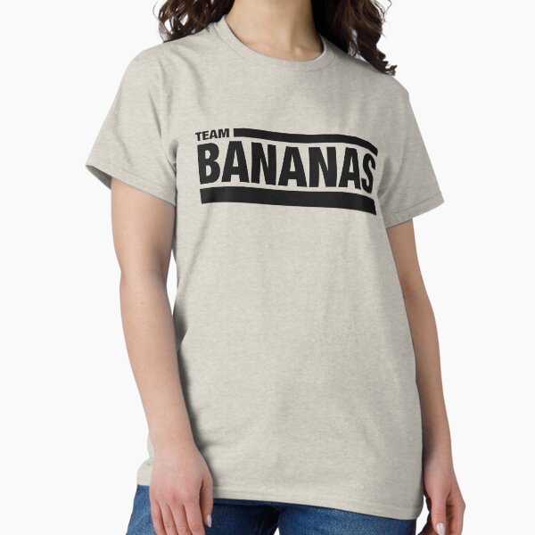 Item preview, Team Bananas (Black) designed and sold by Winston Gambro.
