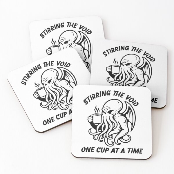 Item preview, Stirring the void one cup at a time - Cthulhu coffee designed and sold by JoRealm.