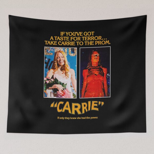 Item preview, Carrie 1976, Retro Horror fan gift designed and sold by AngusWindler.