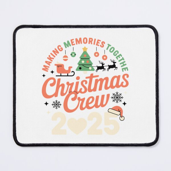 Item preview, Christmas Crew 2025 Making Memories Family Retro Vintage Festive Apparel designed and sold by chattsuede.
