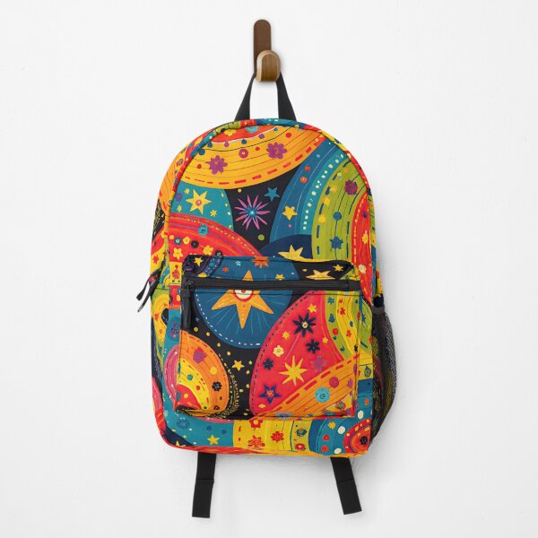 Item preview, Psychedelic Bloom: Retro Swirls & Stars Pattern designed and sold by Prints and Lifestyle.