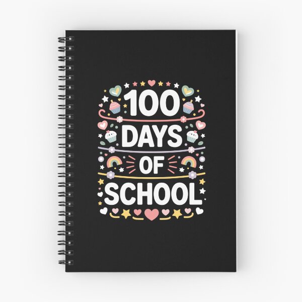 Item preview, Happy 100th Day of School Rainbow Design designed and sold by Gogetgiggles.