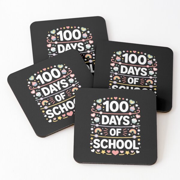 Item preview, Happy 100th Day of School Rainbow Design designed and sold by Gogetgiggles.