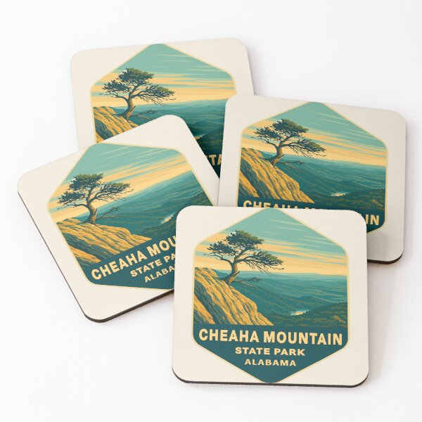 Item preview, Cheaha Mountain Vista – Alabama Vector Landscape designed and sold by Gideon Emmerich.