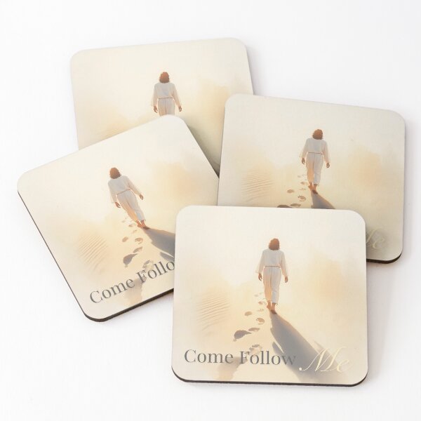 Item preview, Come Follow Me – Footprints of Faith designed and sold by Darcy'sArtfortheHeart.
